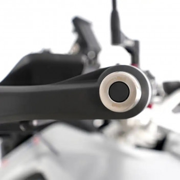 Stainless Bar Ends BMW F850GS '22- (with OE handguards)