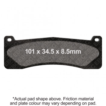 RACE PAD ONLY/NEW SINTERED RACE PAD(NOT FOR HIGHWAY USE)