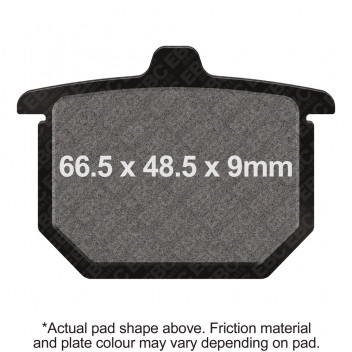 M/C DISC PAD SET -DMX