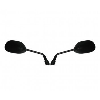 Mirrors 10mm Black Rectangle ANF125