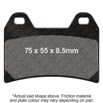 DOUBLE H SINTERED STREET PAD