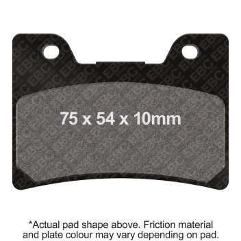 DOUBLE H SINTERED STREET PAD