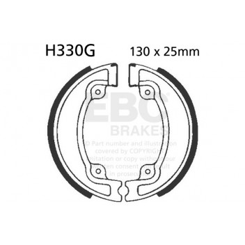 EBC GROOVED BRAKE SHOE SET (5)
