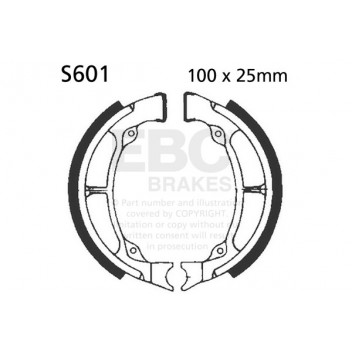 EBC BRAKE SHOE SET (5)