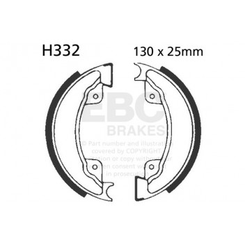 EBC BRAKE SHOE SET