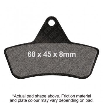MOTORCYCLE DISC PAD SET