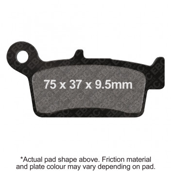 EBC SCOOTER DISC PAD SET E327