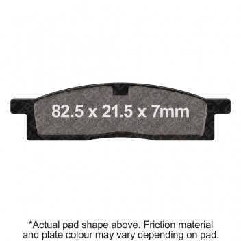 MOTORCYCLE DISC PAD SET