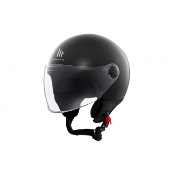 XL MT STREET S A1 GLOSS BLACK OPEN FACE