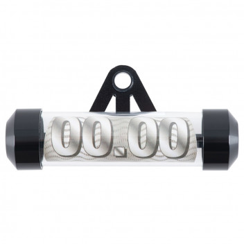 Tube Tax Disc Holder Black
