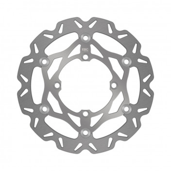 NEW PLAIN SILVER CENTER HUB OVERSIZE DISCS-280MM-C/W BRACKET