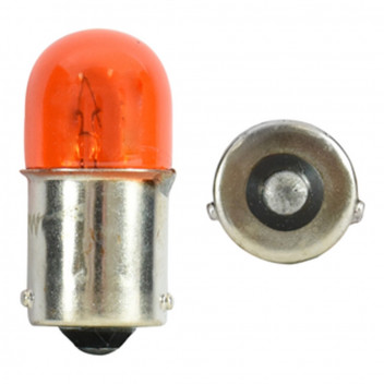 Hi Level Bulbs BAX15s 12v 10w Indicator Amber (10 Pk) 770250