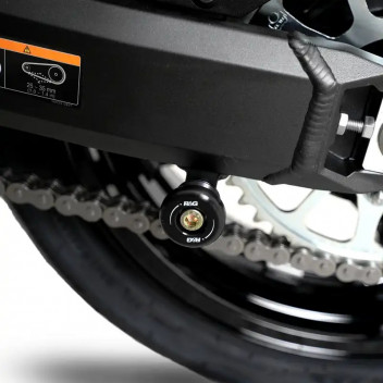 Cotton Reels BLACK - Kawasaki Z 900 Triumph Bonneville Bob