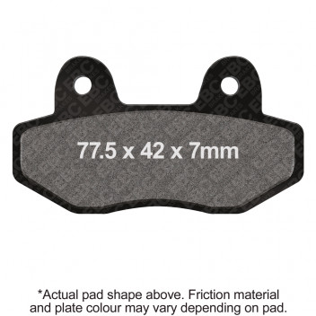 M/C DISC PAD SET