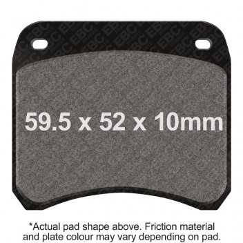 DOUBLE H SINTERED STREET PAD