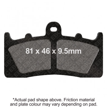 DOUBLE H SINTERED STREET PAD