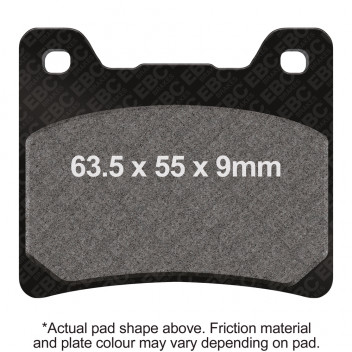 DOUBLE H SINTERED STREET PAD