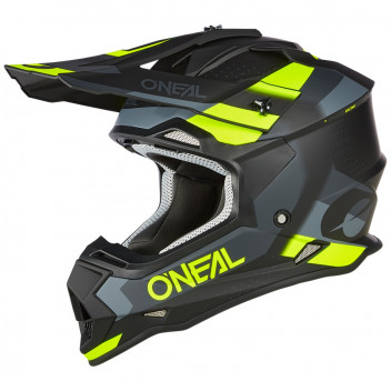 O'Neal 2SRS Helmet SPYDE black/gray/neon yellow M (57/58 cm)