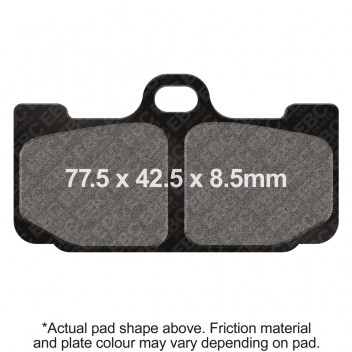 RACE PAD ONLY/NEW SINTERED RACE PAD(NOT FOR HIGHWAY USE)