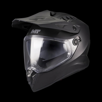MEDIUM MT HELMETS TRACK SV PURE A1 MATT BLACK