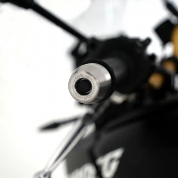 Stainless Bar Ends Ducati V2 Panigale '20- Aprilia RSV4 RR
