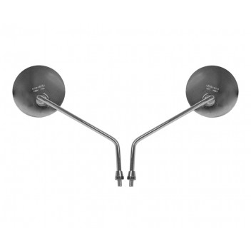 Mirrors 8mm Chrome Round Left