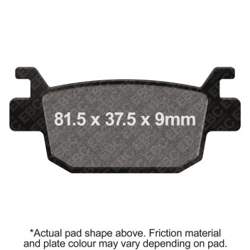 EBC SINTERED SCOOTER DISC PAD SET