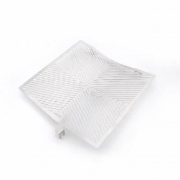 Branded Radiator Guard (silver stainless) Triumph Speed Tr