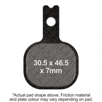 DOUBLE H SINTERED STREET PAD