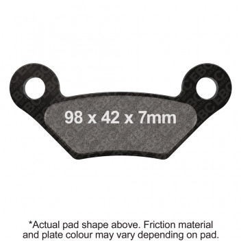M/C DISC PAD - SINTERED