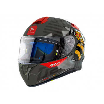 MT TARGO BEE B5 GLOSS RED L FULL FACE