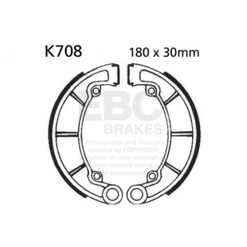 EBC BRAKE SHOE SET