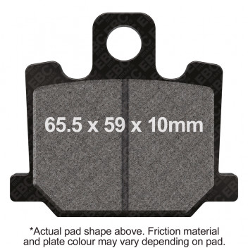 M/C DISC PAD SET -DMX
