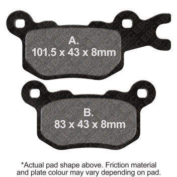 SXS Sintered Race Formula Pads