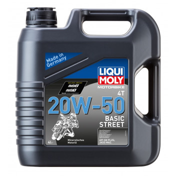 4LT MOTORBIKE 20W50 BASIC BASIC STREET LIQUI MOLY