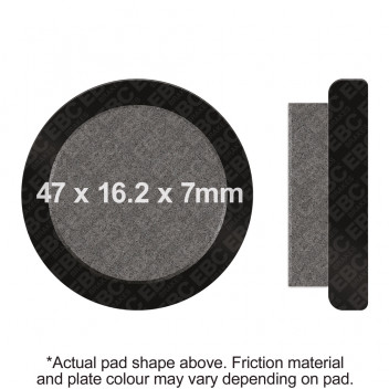 MOTORCYCLE DISC PAD SET