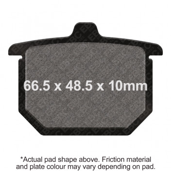 M/C DISC PAD SET -DMX