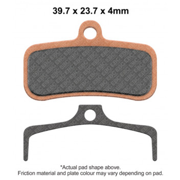 SINTERED PADS SHIMANO ZEE/SAINT G=SPEC