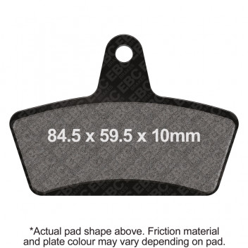 MOTORCYCLE DISC PAD SET