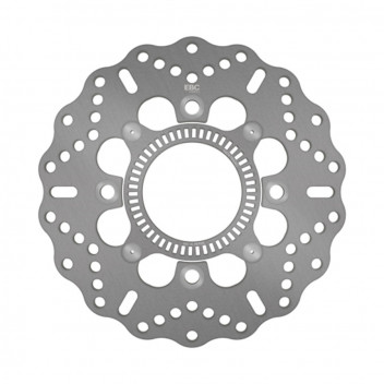 EBC S/STEEL REAR SOLID DISC C/W ABS RING (16)
