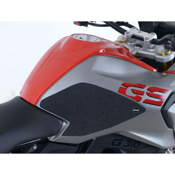 BMW G310GS Tank Traction Grips : BLACK 2-Grip Kit