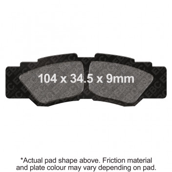 SXS Sintered Race Formula Pads