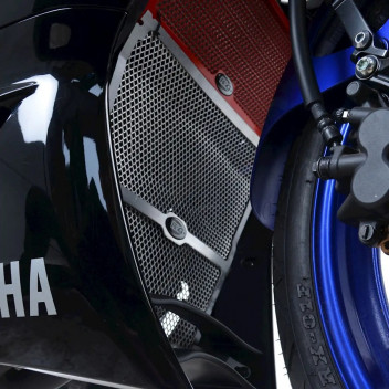 Downpipe Grille BLACK Yamaha YZF-R25 '19- / R3 '19-