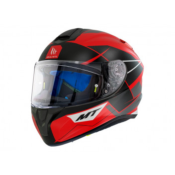 MT TARGO PRO PODIUM D5 MED GLOSS RED FULL FACE