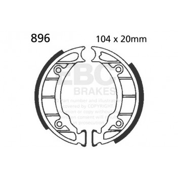 EBC BRAKE SHOE SET