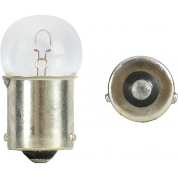 Bulbs BAX15s 12v 10w Indicator CLEAR OFFSET PINS