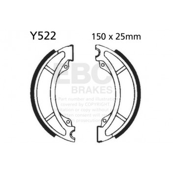EBC BRAKE SHOE SET