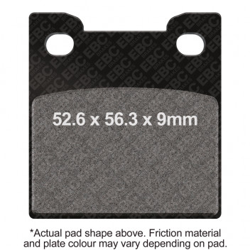 M/C DISC PAD SET - DMX