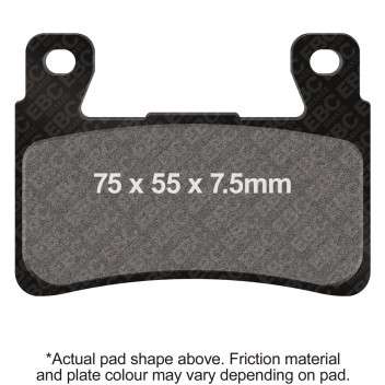 RACE PAD ONLY/NEW SINTERED RACE PAD (NOT FOR HIGHWAY USE)