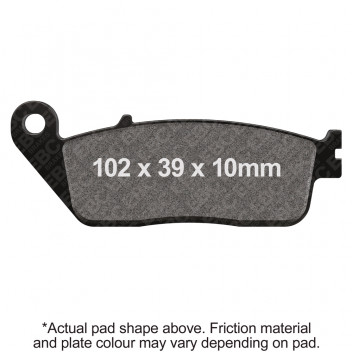DOUBLE H SINTERED STREET PAD